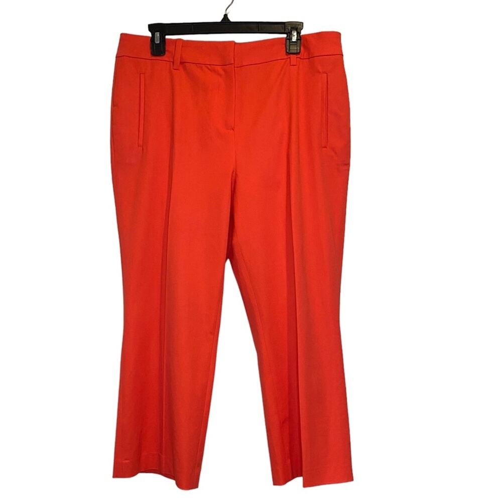 SOFT SURROUNDINGS Orange/Salmon Capri Pants Size 10